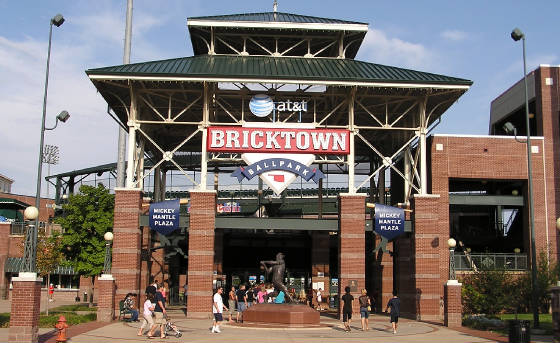Third base Entrance to Bricktown Ballpark