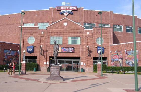 Home Plate Entrance to Bricktown Ballpark 