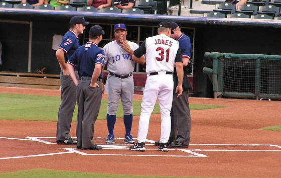 Exchanging the Line - ups - Oklahoma City