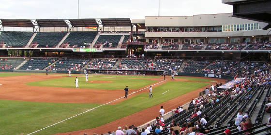 Bricktown Ballpark from LF